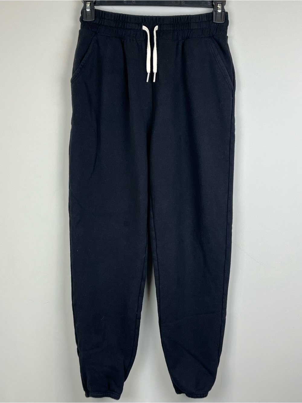 John Elliott LA Sweatpants Joggers size 3 (L) Black French Terry